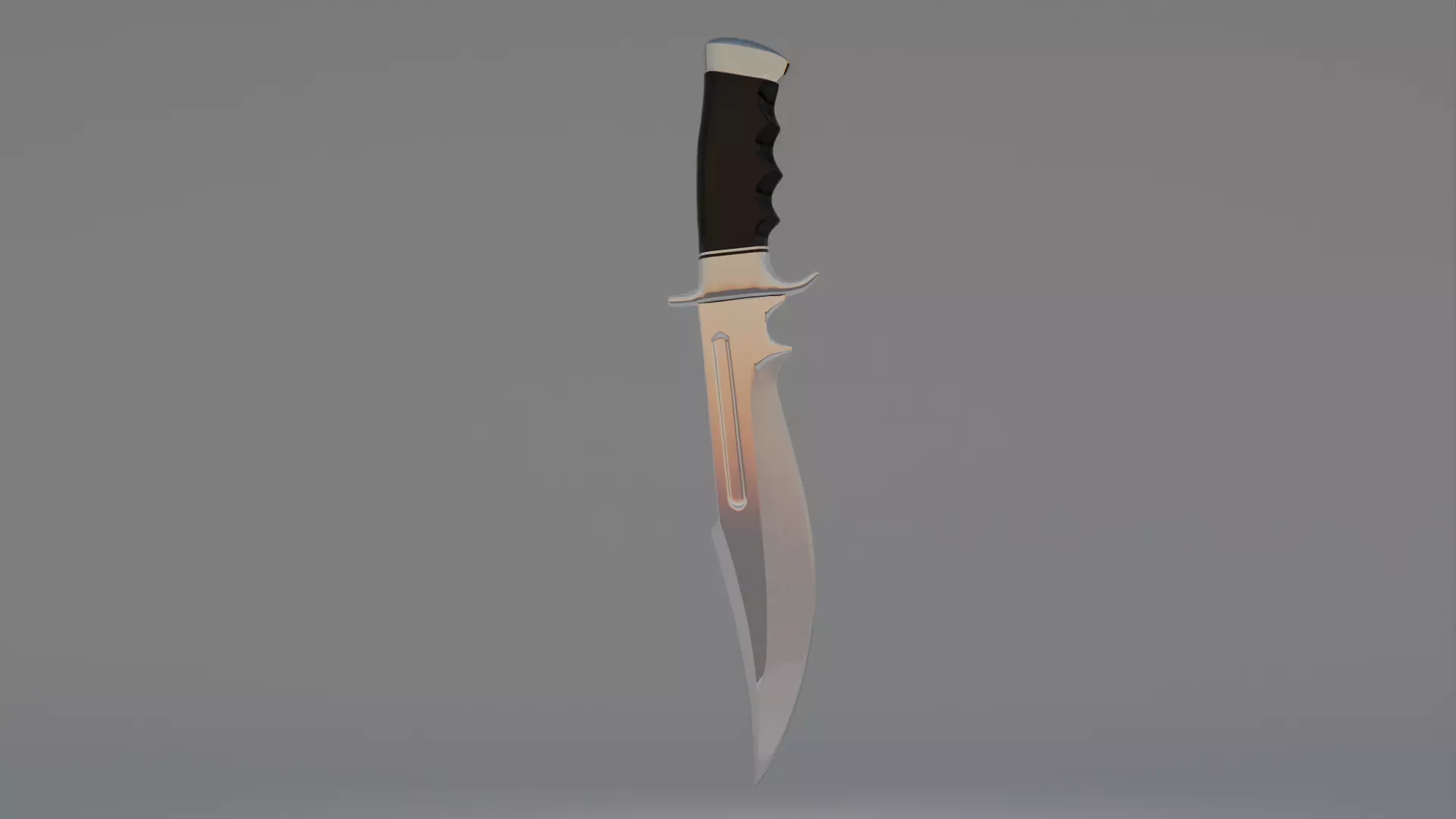 Tactical knife for tactic games and to the 3D printing 3D model_0