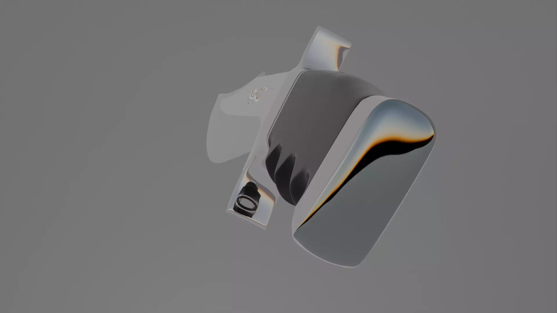 Tactical knife for tactic games and to the 3D printing 3D model_29