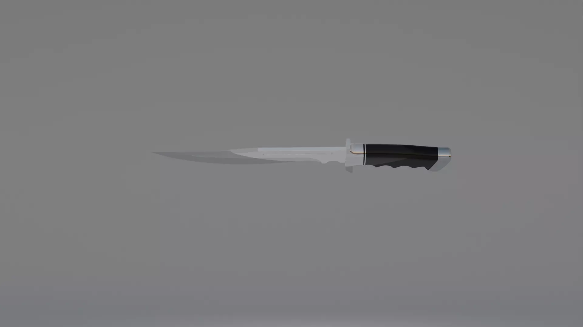 Tactical knife for tactic games and to the 3D printing 3D model_31
