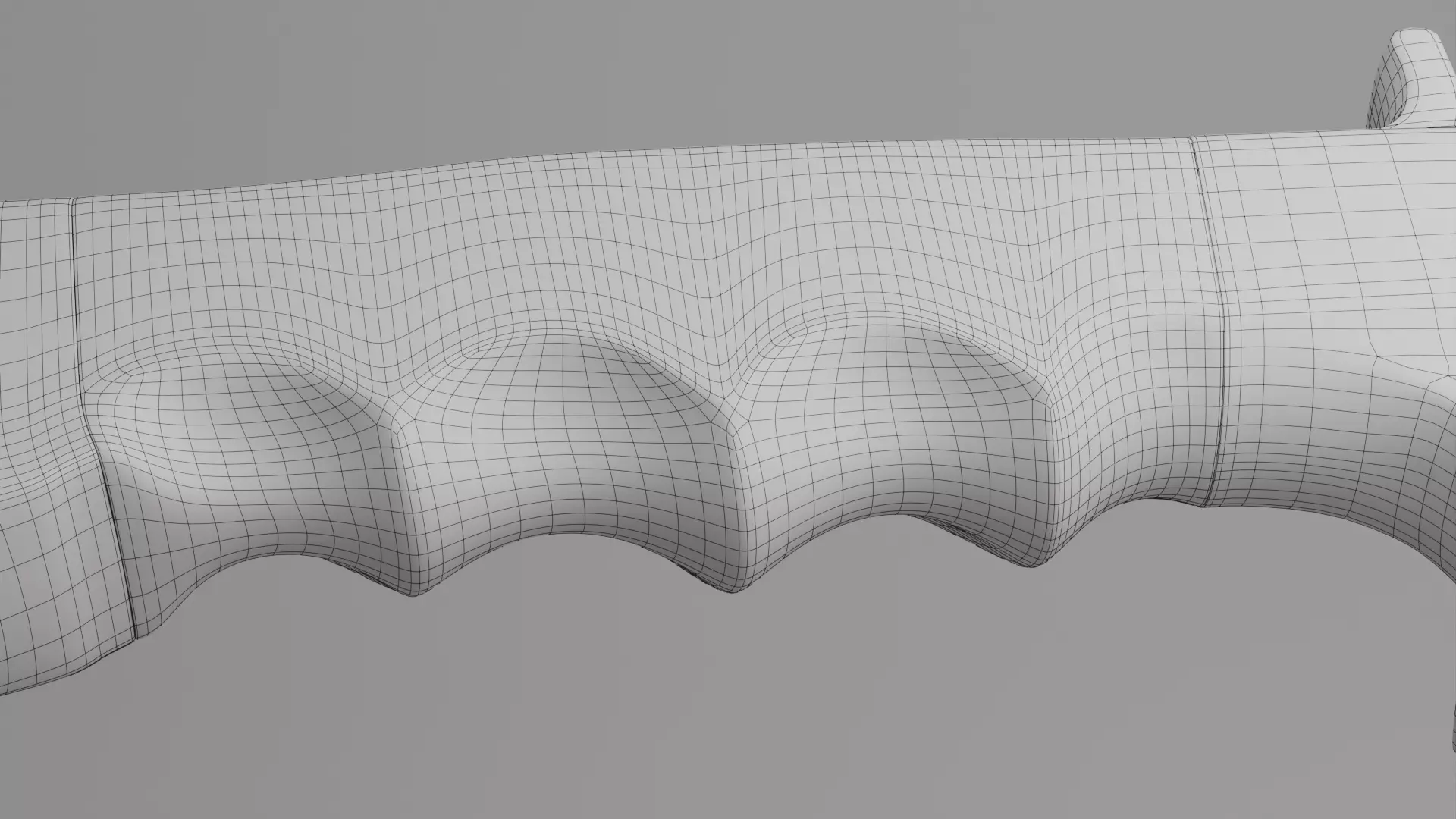 Tactical knife for tactic games and to the 3D printing 3D model_44