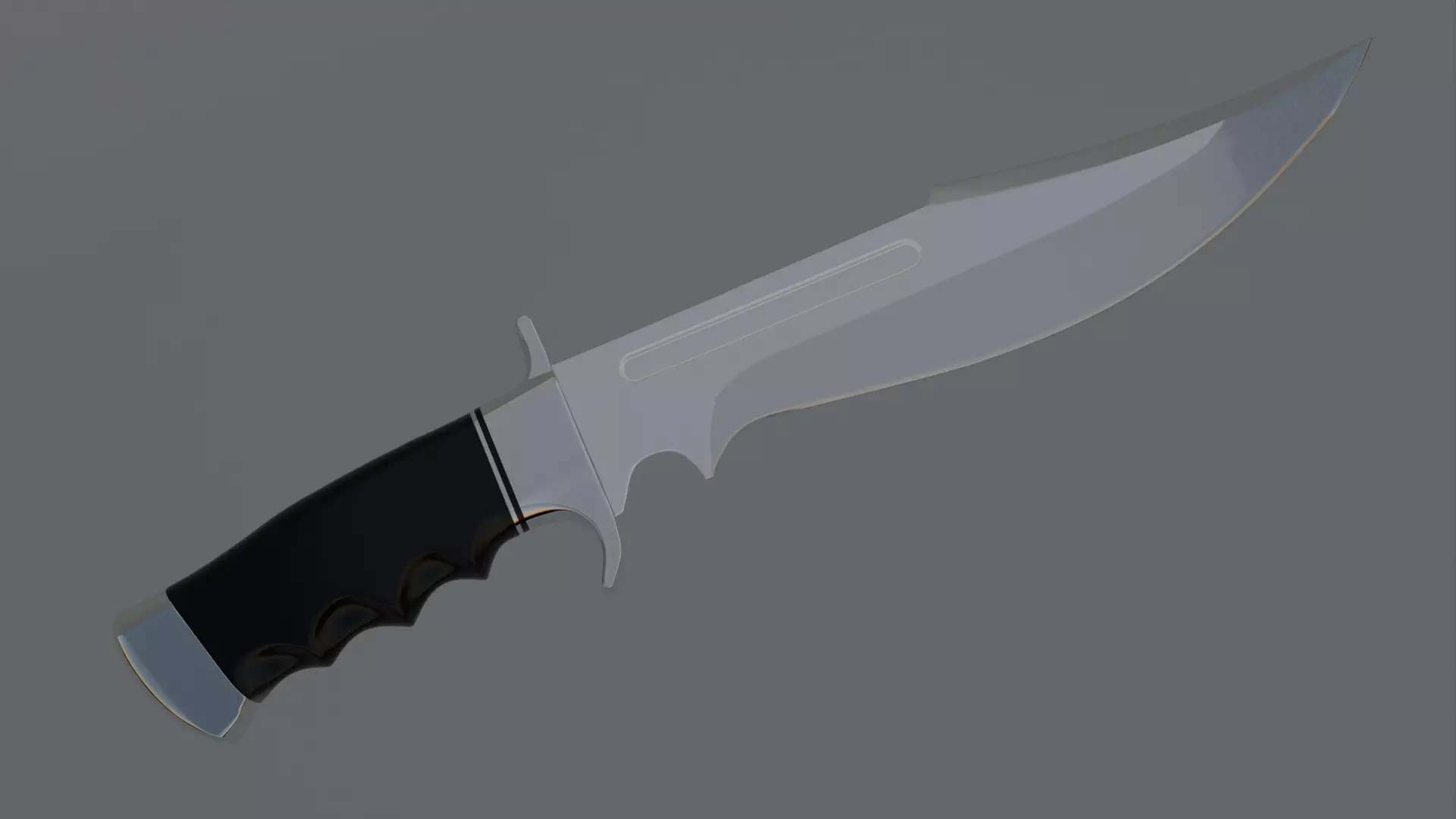 Tactical knife for tactic games and to the 3D printing 3D model_23