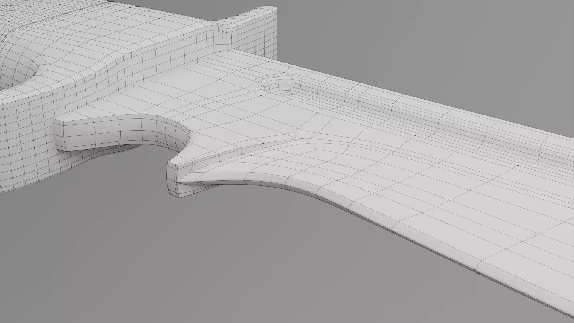 Tactical knife for tactic games and to the 3D printing 3D model_10