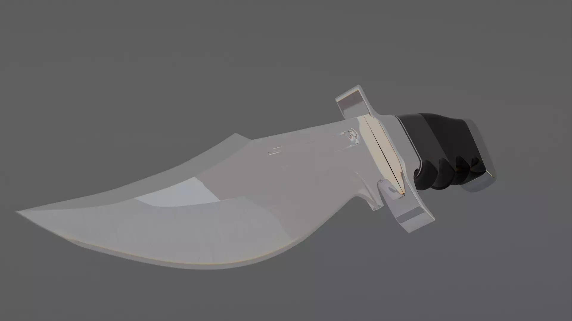 Tactical knife for tactic games and to the 3D printing 3D model_35
