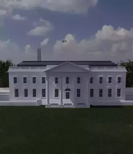 The White House Detailed Realistic