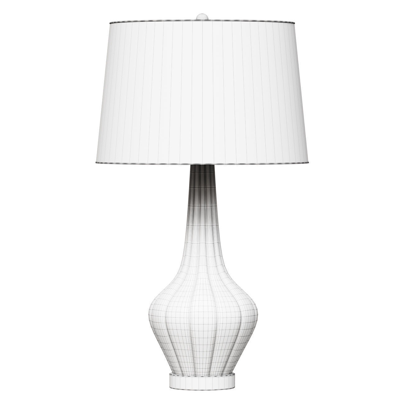 Parkwood KS3619NBQ Table Lamp 3D model_1