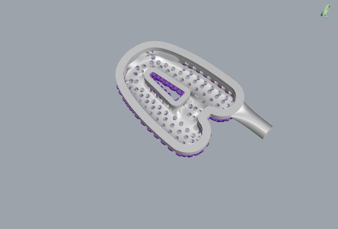 Letter A with crystals  3D print model_7