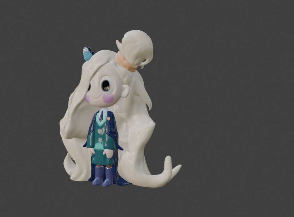 luna lovegood 3D print model_2