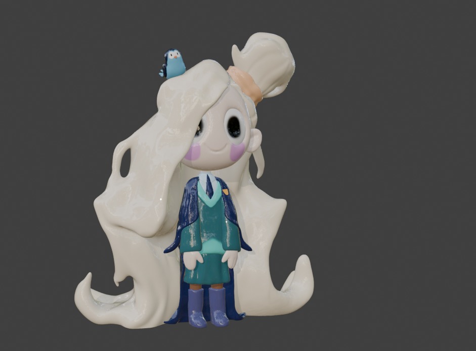 luna lovegood 3D print model_1