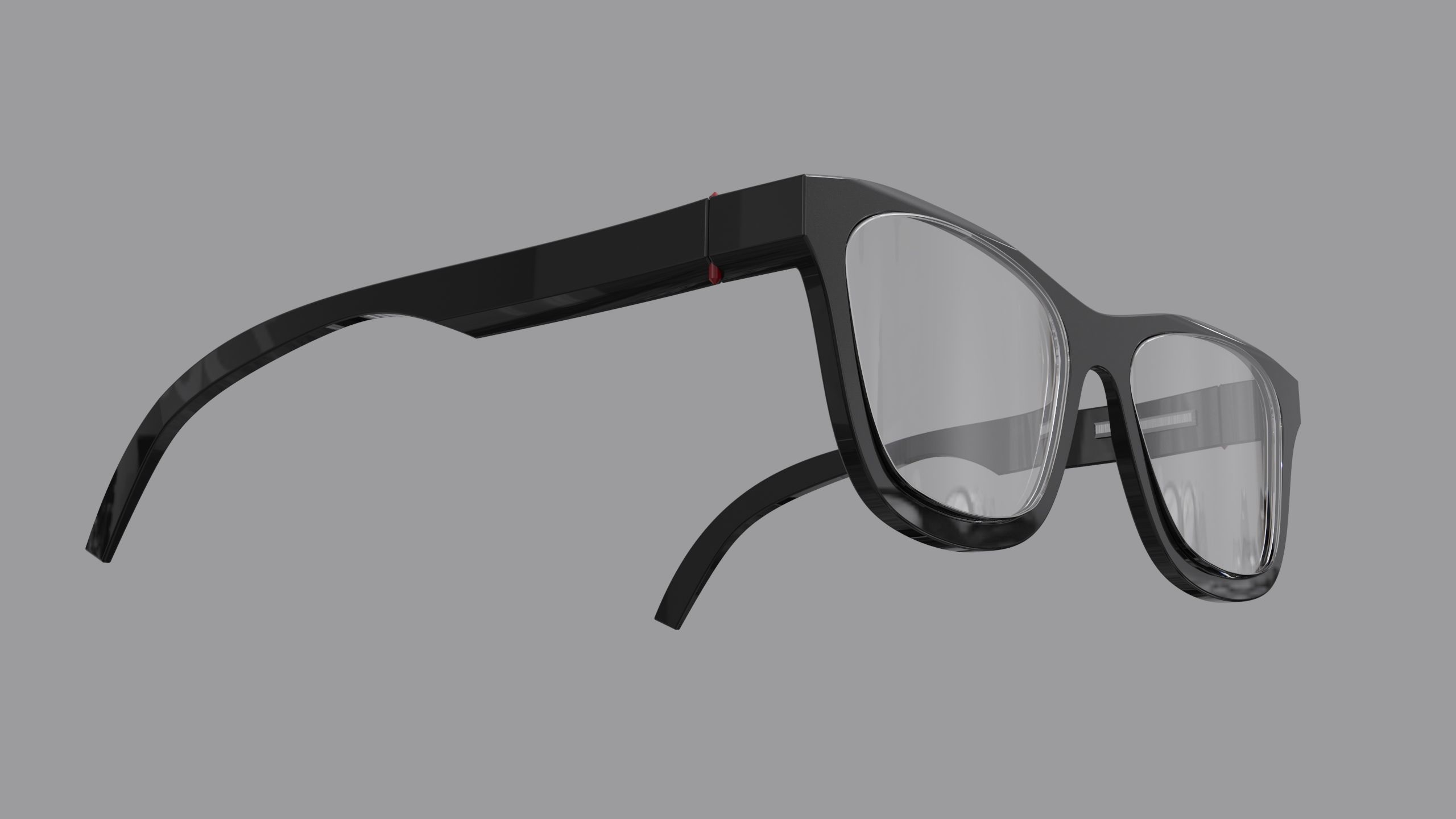 glasses ocular wing 3D model_2