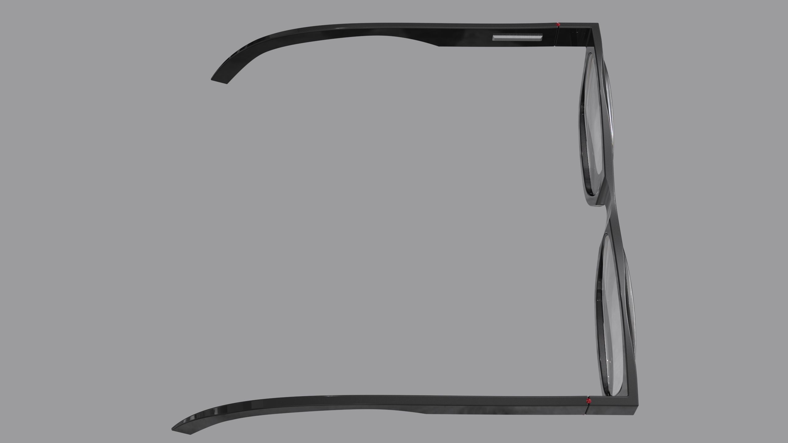 glasses ocular wing 3D model_7