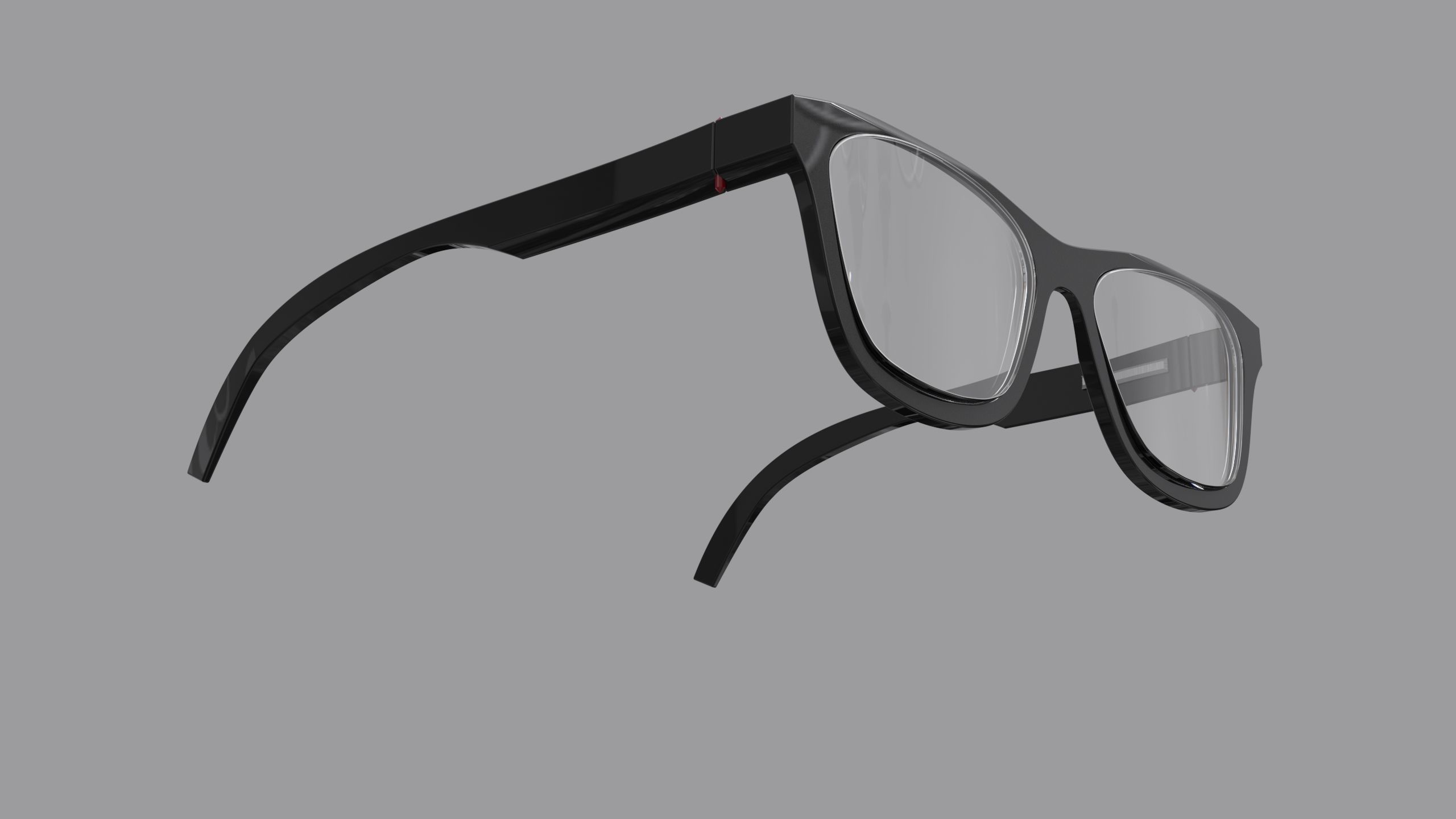 glasses ocular wing 3D model_8