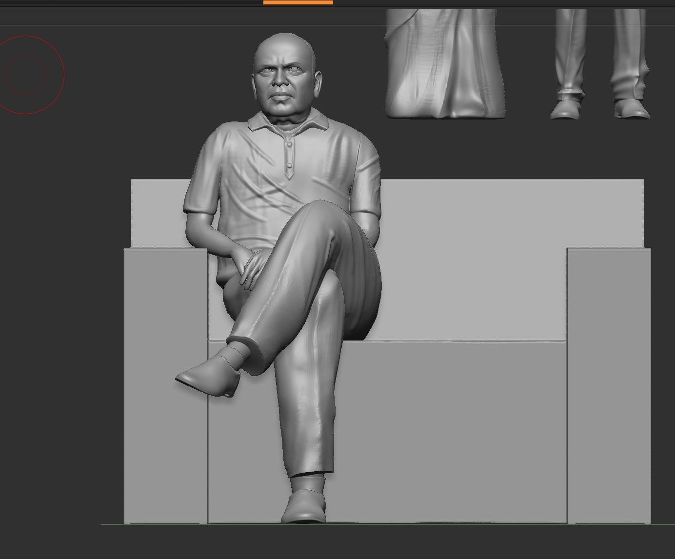 couple miniature 3D print model_1