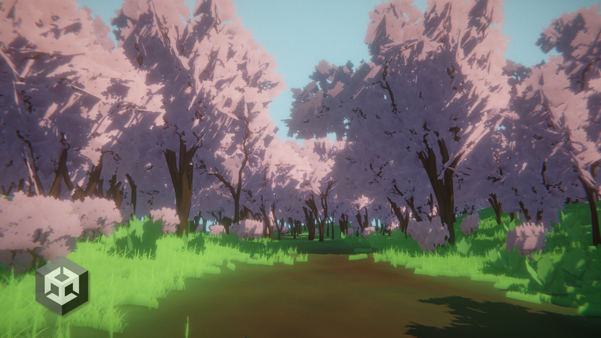 Adventurous - Cherry Forest Low-poly 3D model_2