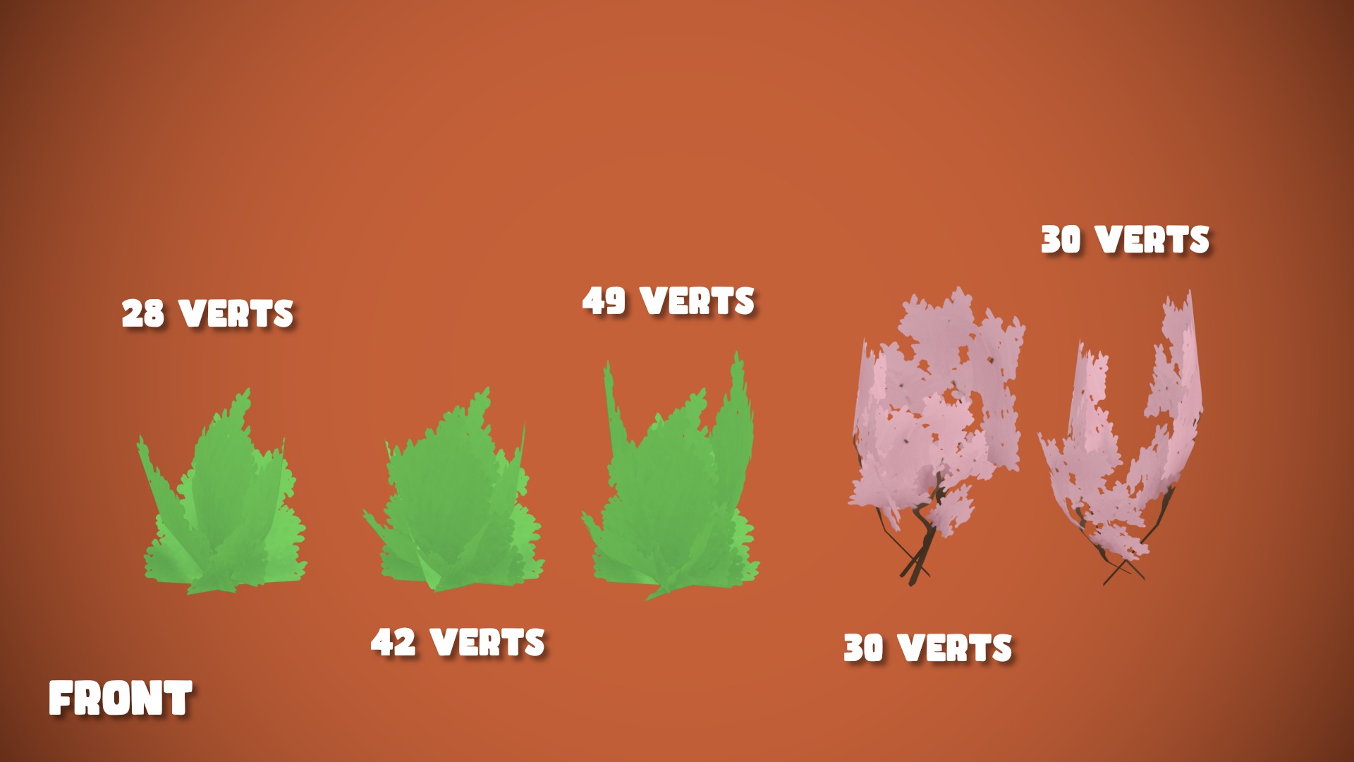 Adventurous - Cherry Forest Low-poly 3D model_8