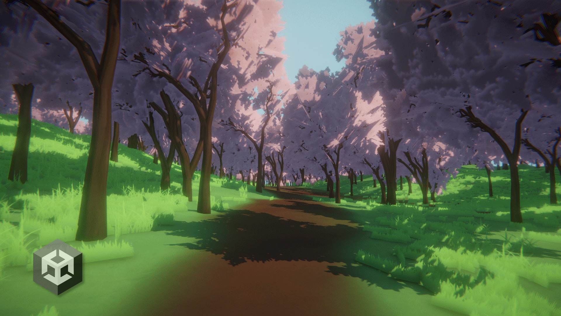 Adventurous - Cherry Forest Low-poly 3D model_3