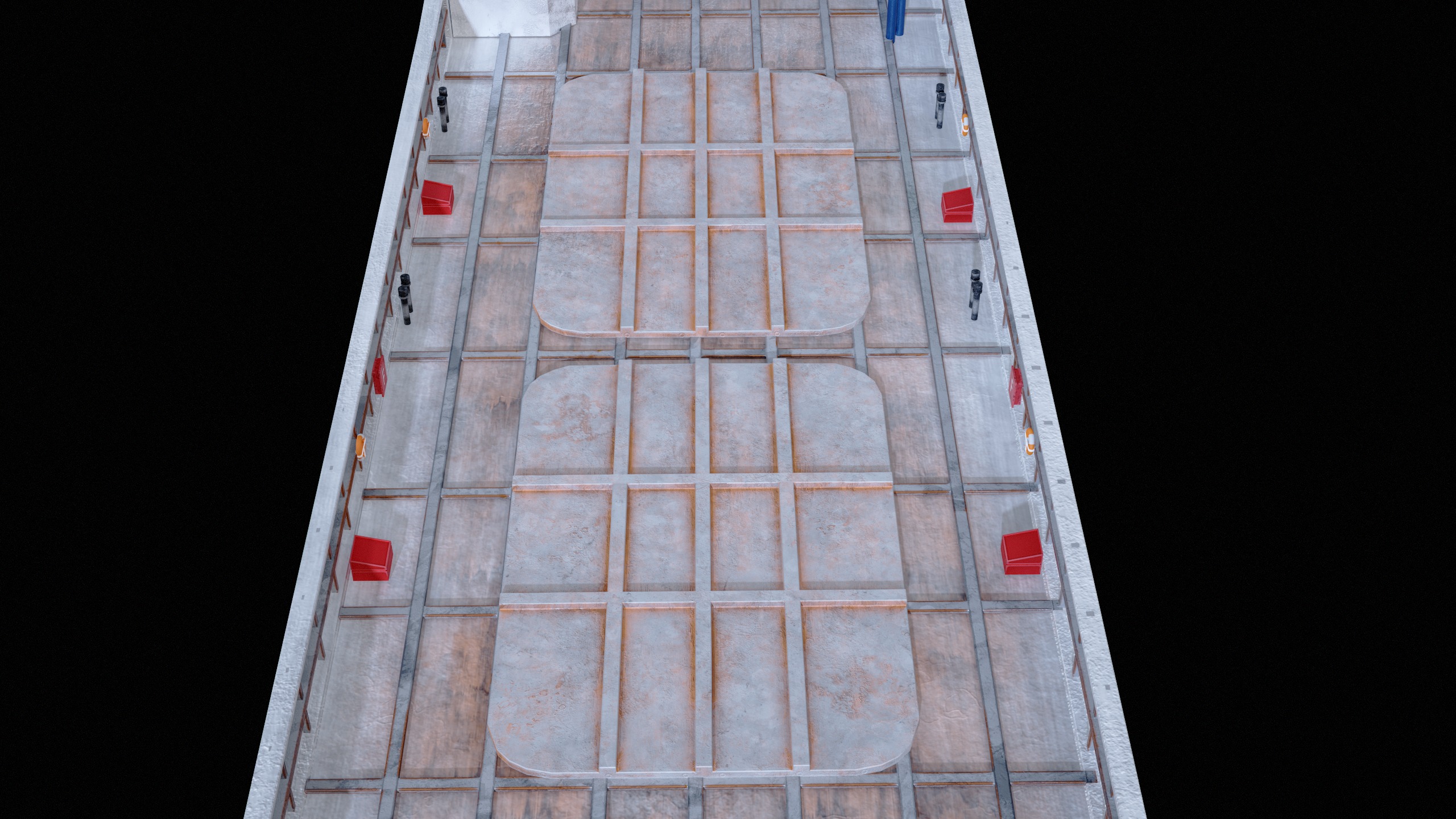 USV Mothership Armada 7803 Multipurpose Vessel Simple PBR Low-poly 3D model_24