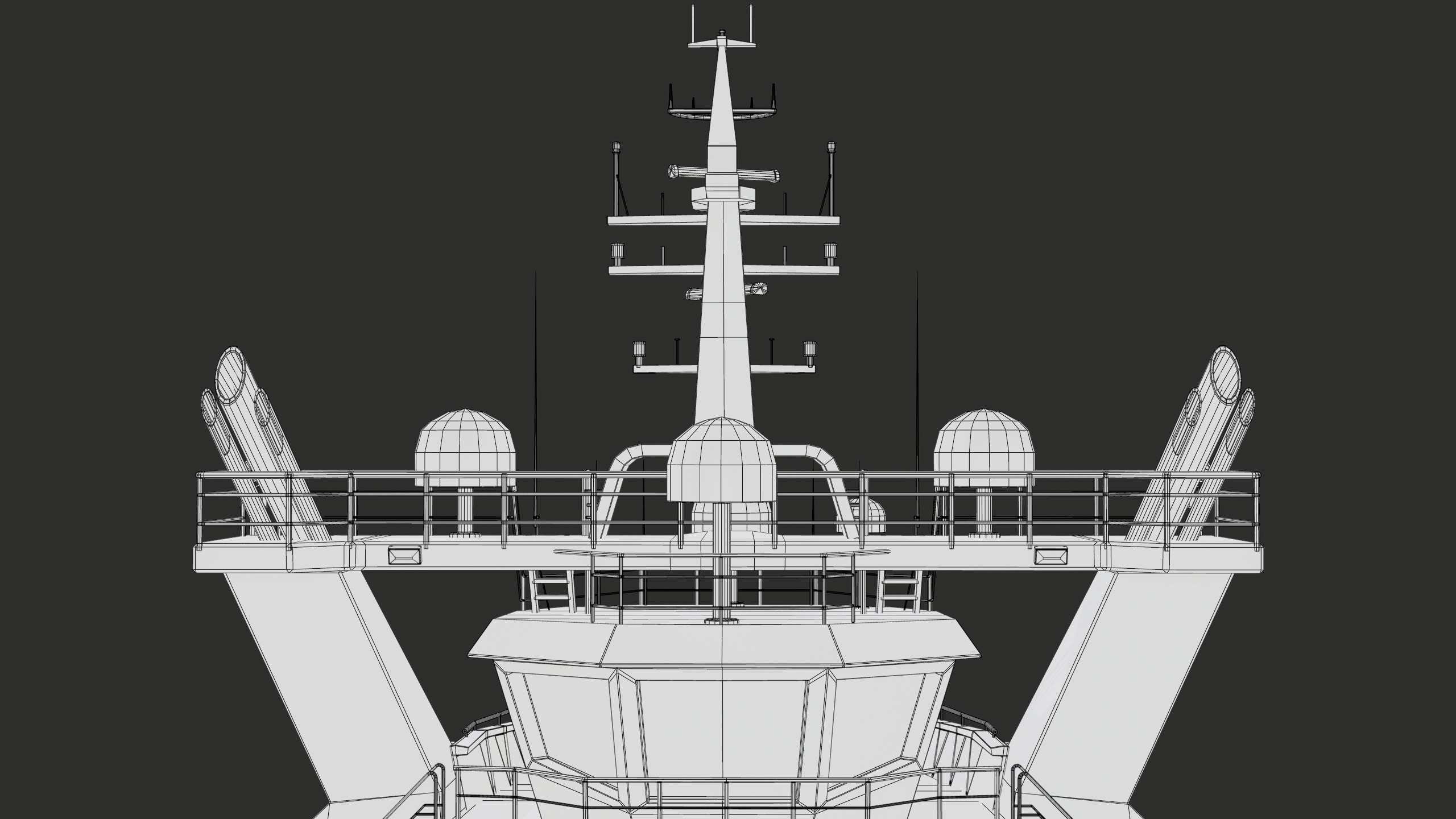 USV Mothership Armada 7803 Multipurpose Vessel Simple PBR Low-poly 3D model_49