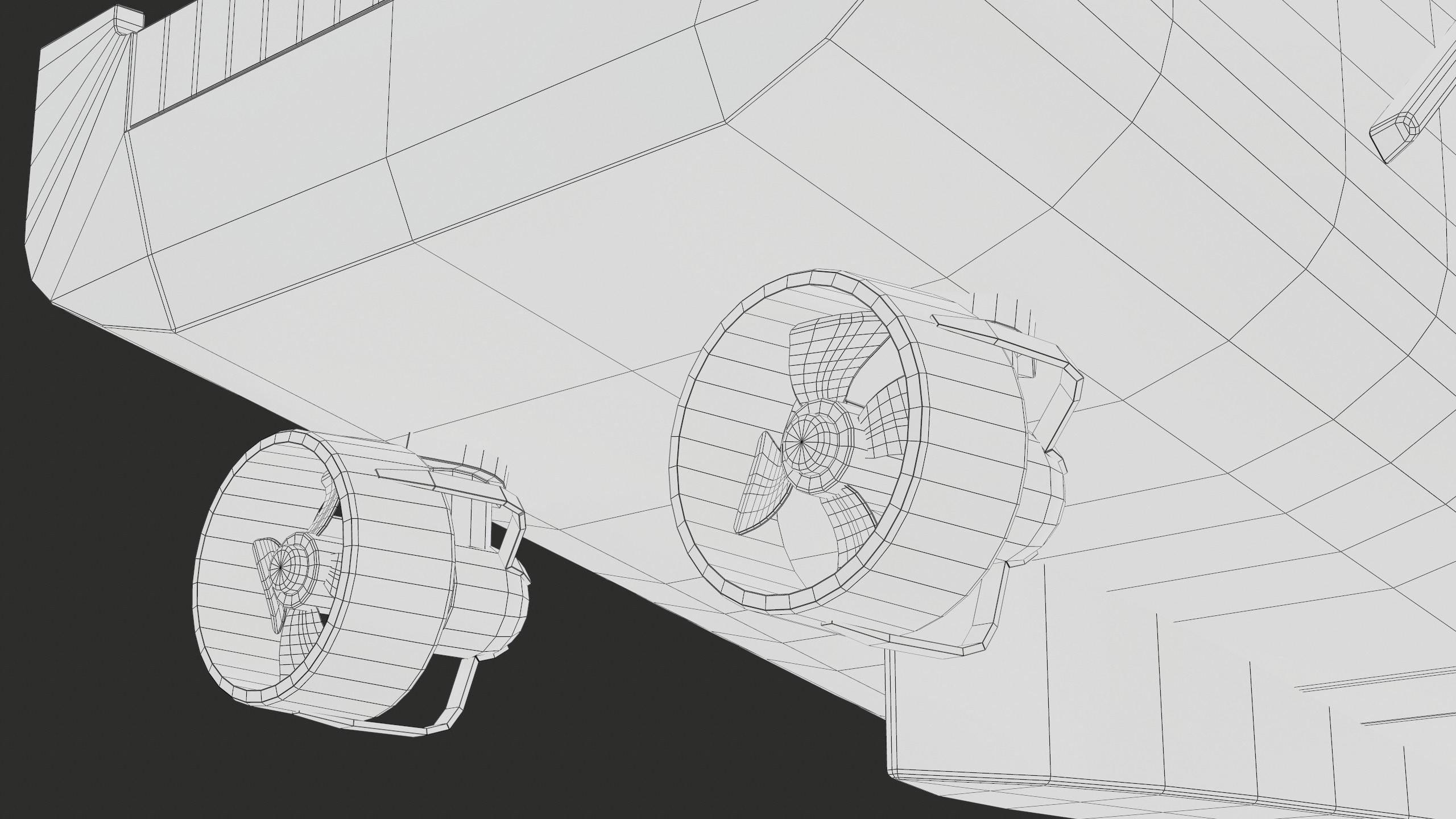 USV Mothership Armada 7803 Multipurpose Vessel Simple PBR Low-poly 3D model_55