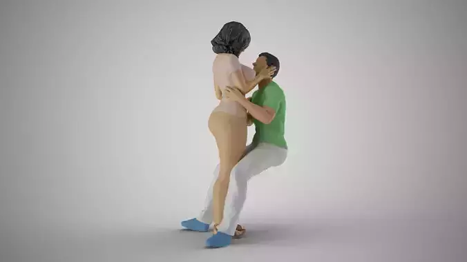 Cheek by Jowl 4 3D print model Cheek by Jowl 4 3D print model