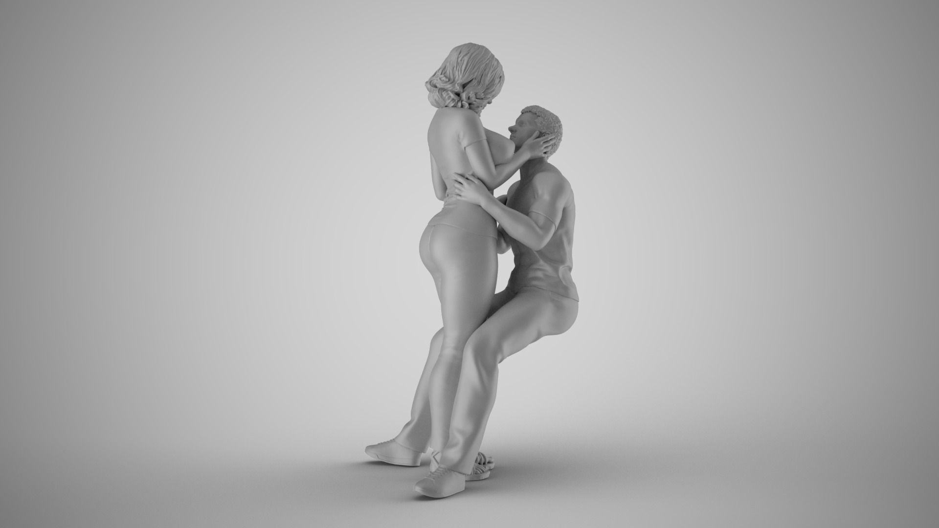 Cheek by Jowl 4 3D print model_2