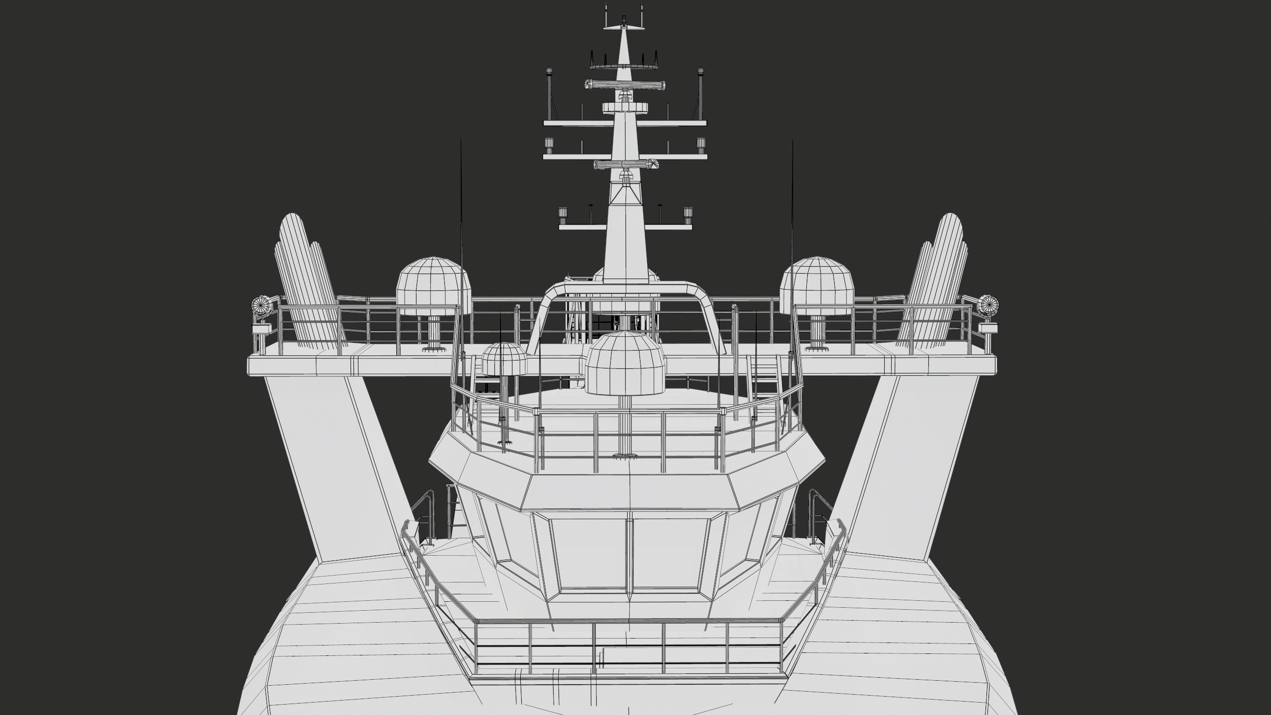 USV Mothership Armada 7803 Multipurpose Vessel Advanced PBR Low-poly 3D model_55