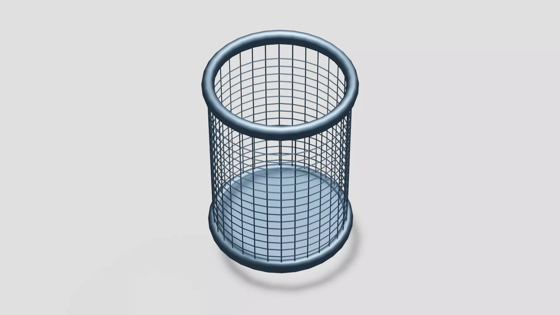 Pencil Case Free low-poly 3D model_0