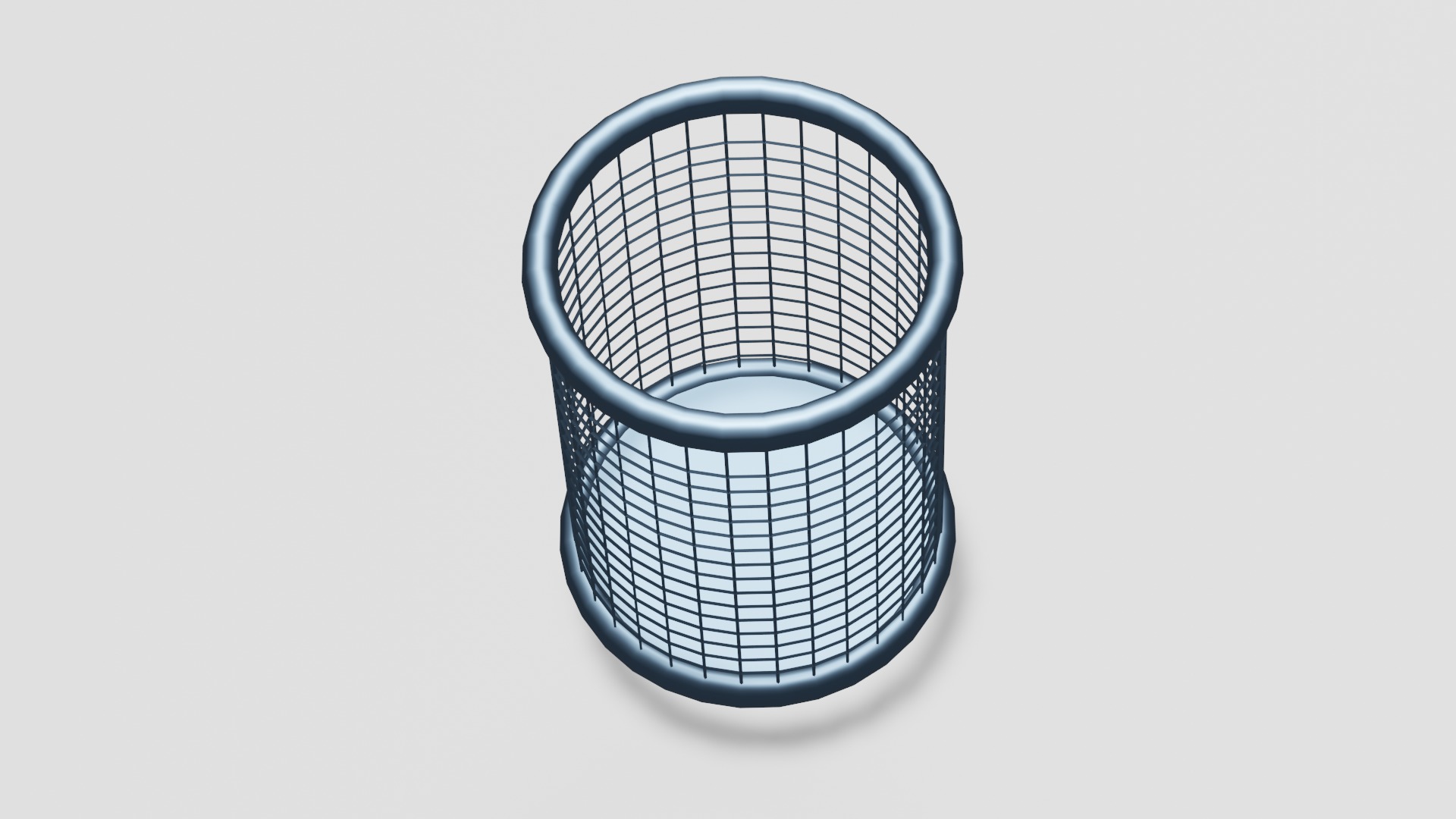 Pencil Case Free low-poly 3D model_2