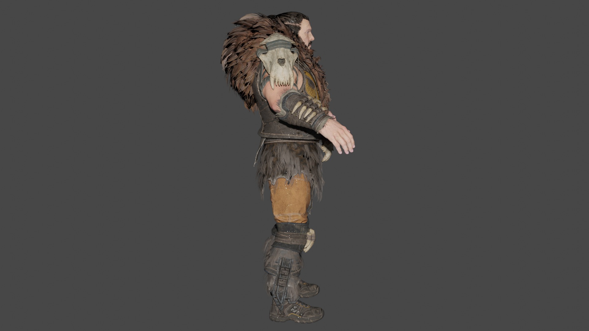 Kraven The Hunter 3D model_2