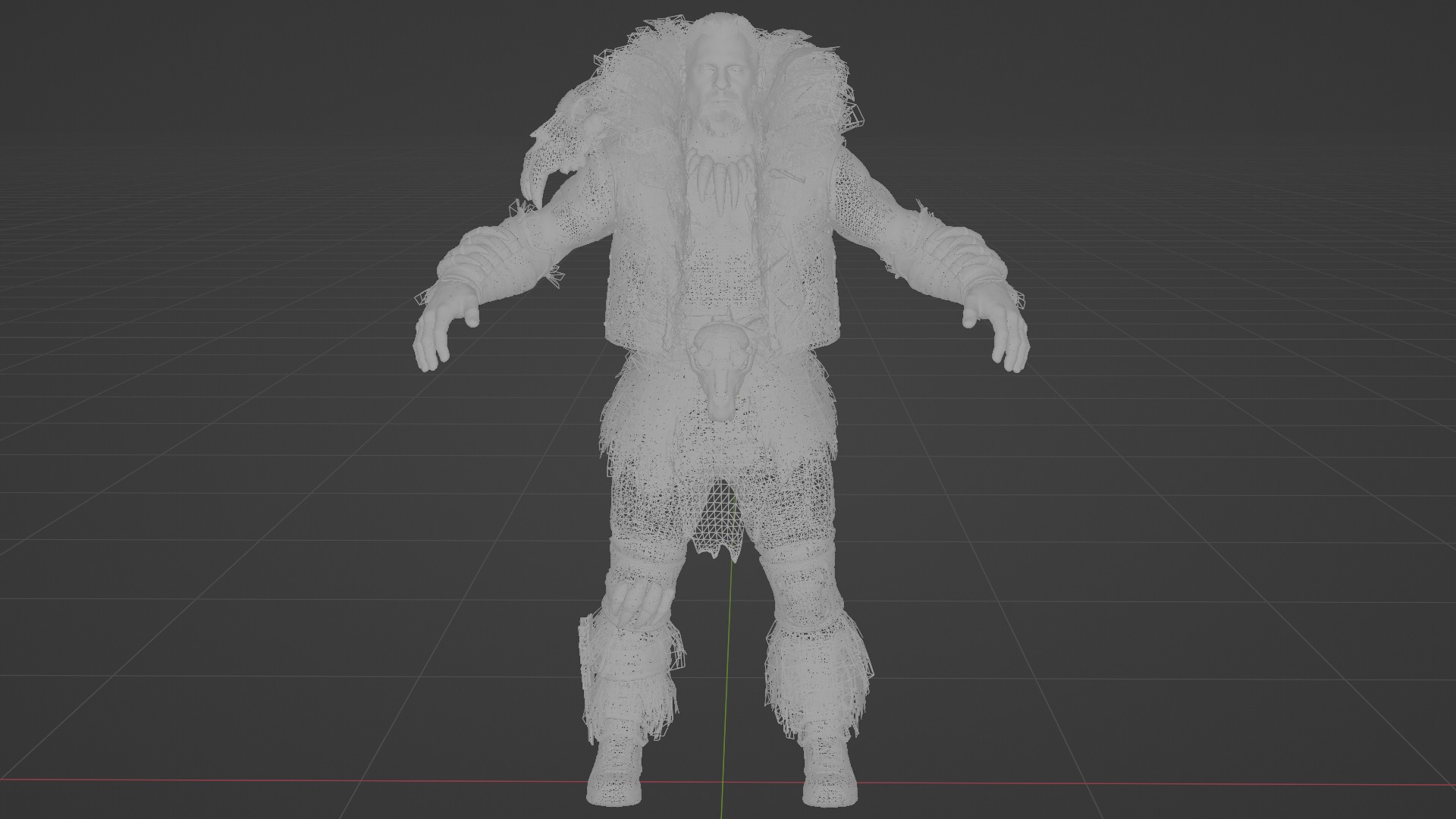 Kraven The Hunter 3D model_6