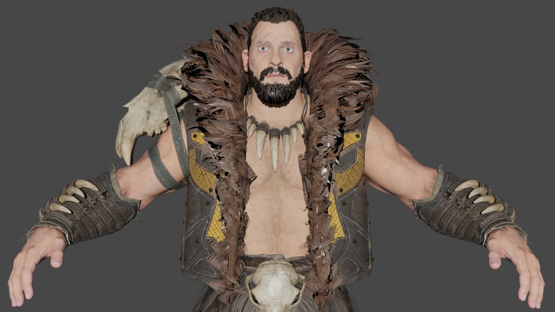 Kraven The Hunter 3D model_1