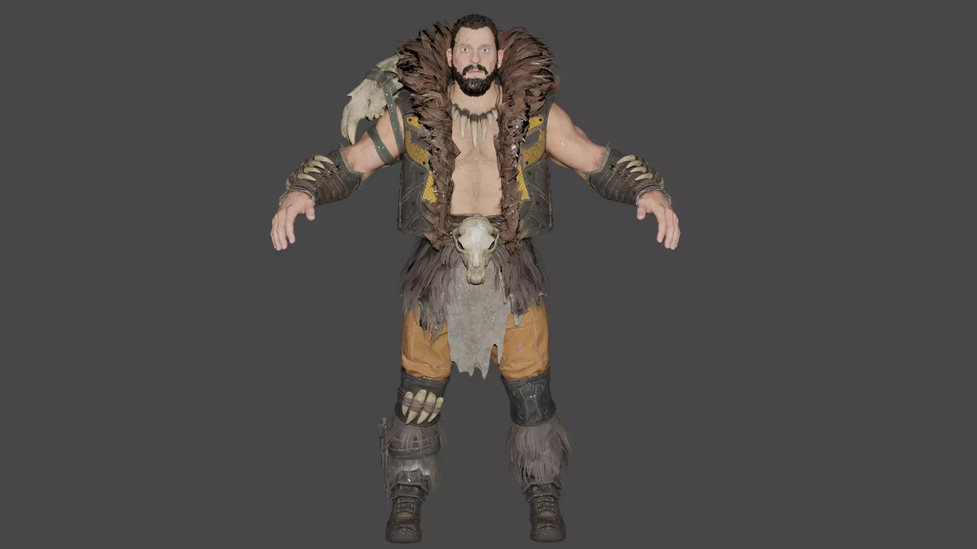 Kraven The Hunter 3D model_0