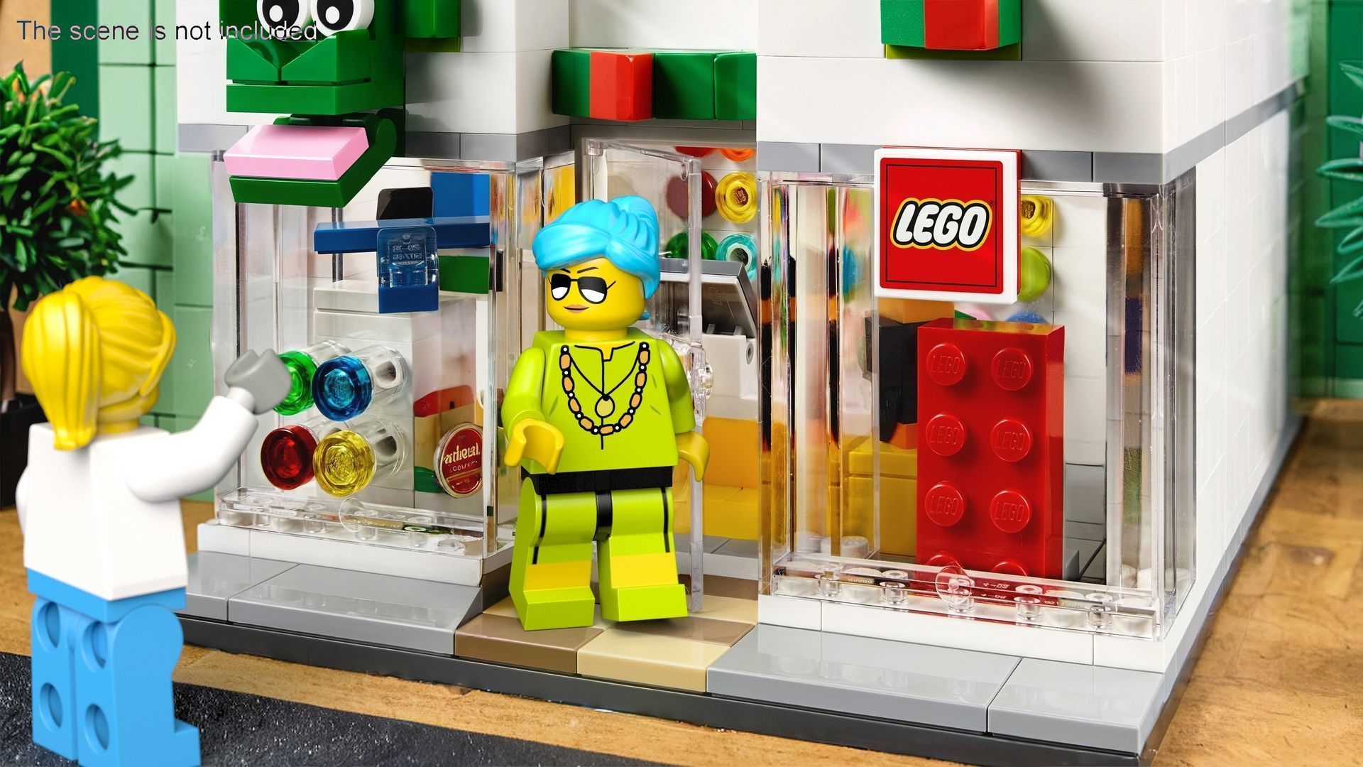 Minifigure LEGO Fashionista Rigged 3D model