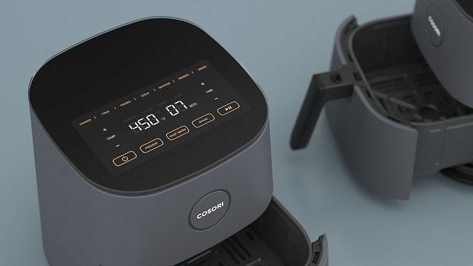 Air Fryer Cosori 3D model 7