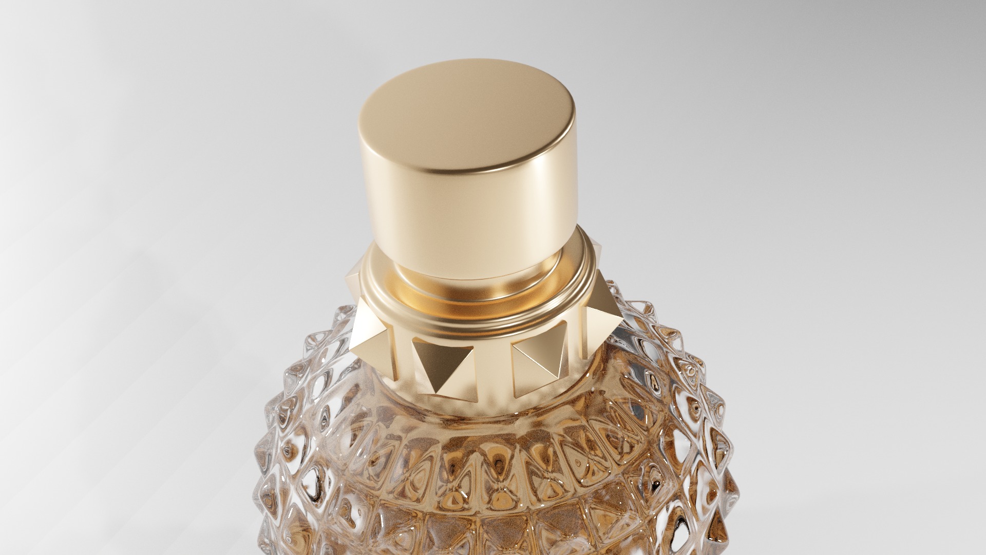 Valentino Perfume Low-poly 3D model_4