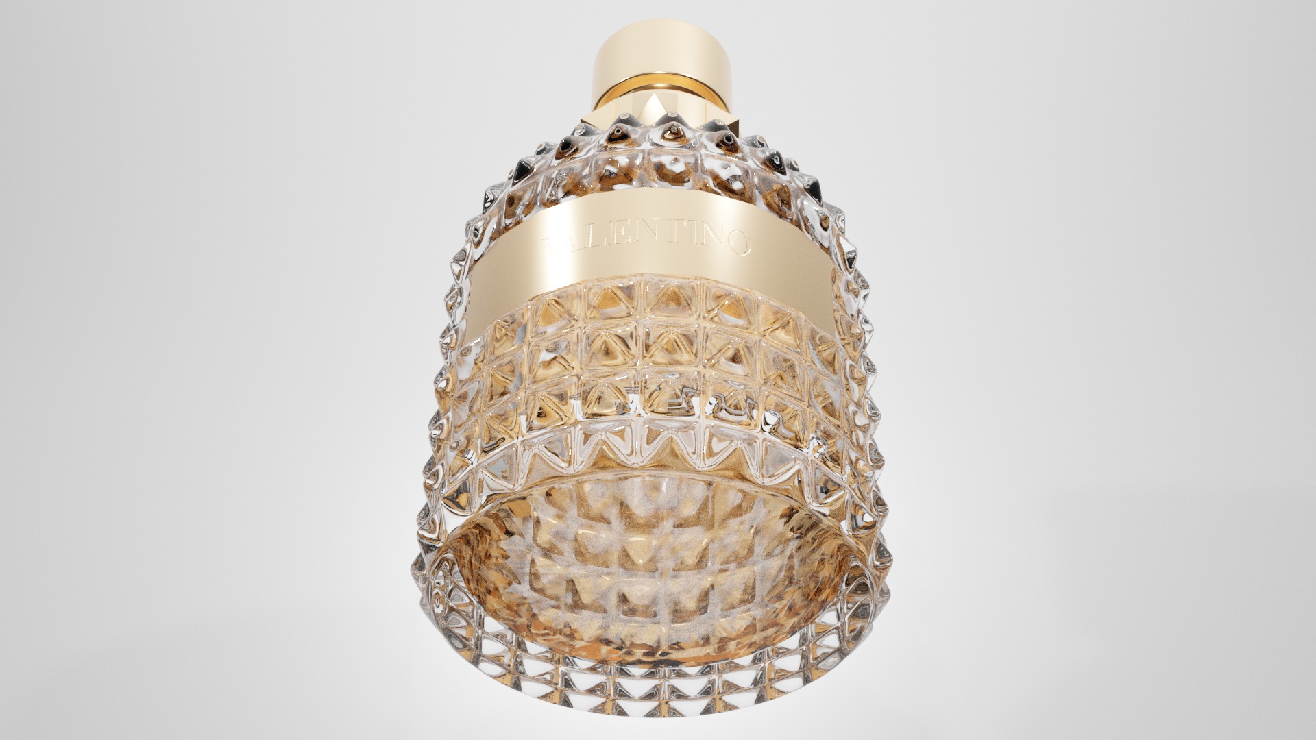 Valentino Perfume Low-poly 3D model_6