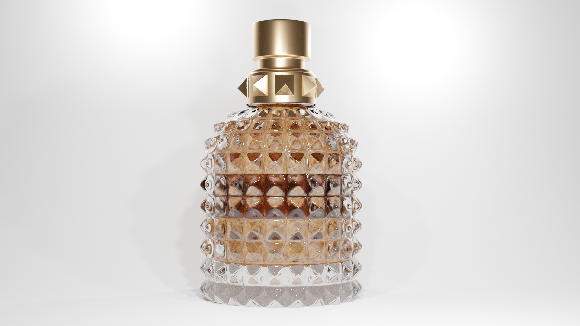 Valentino Perfume Low-poly 3D model_5