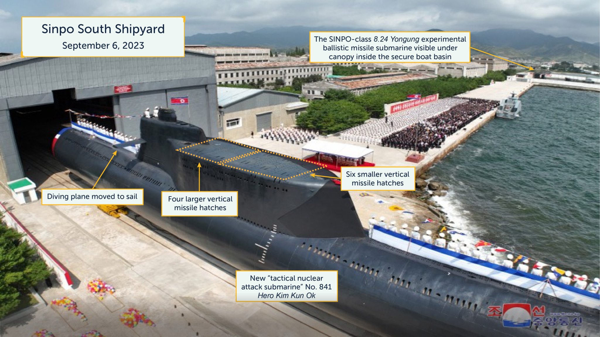 North Korea Sinpo-C aka Mod Romeo SSB Hero Kim Kun Ok 3D print model_8