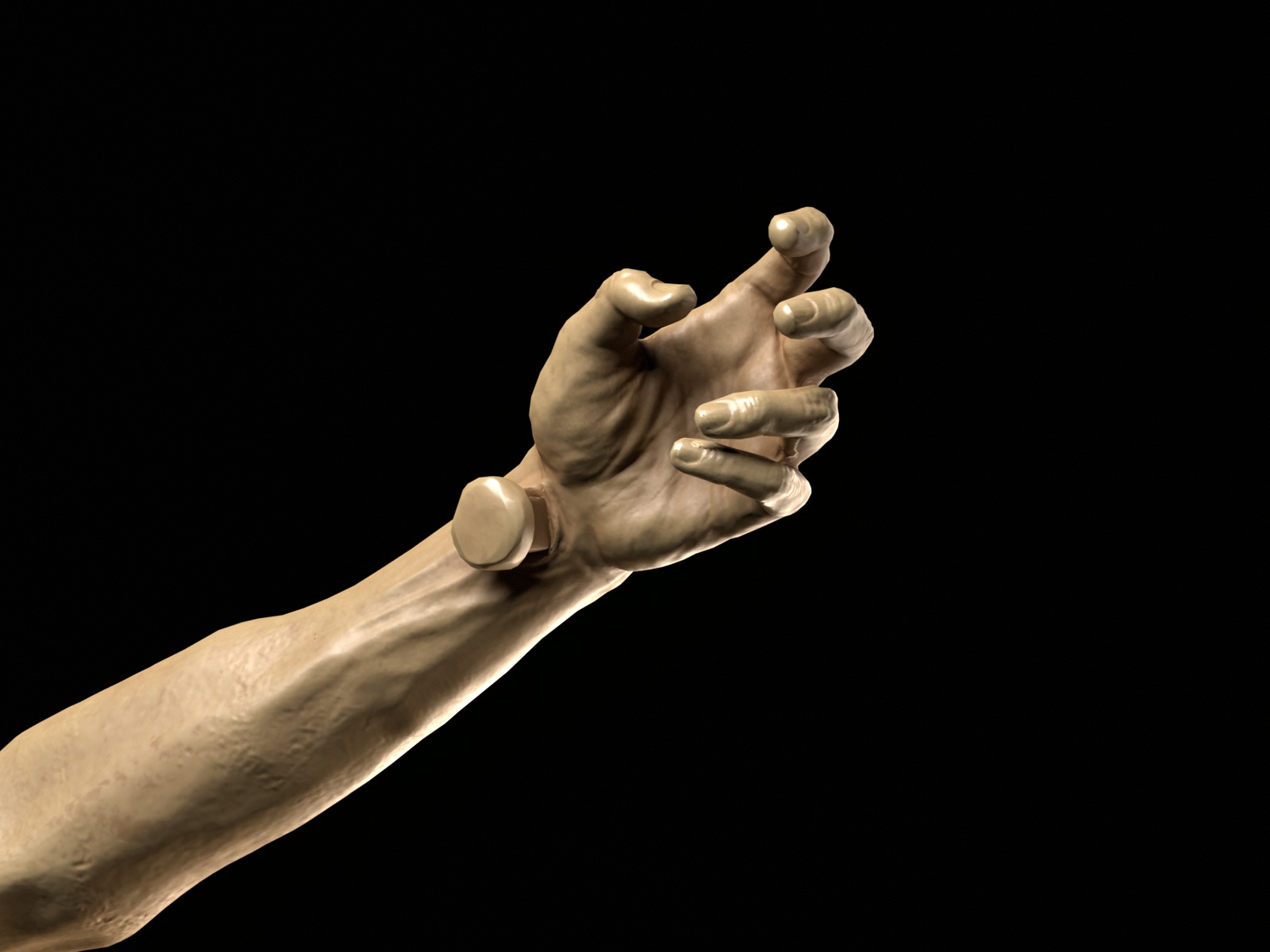 Crucifix Statue - Jesus Christ Sculpture  3D print model_9