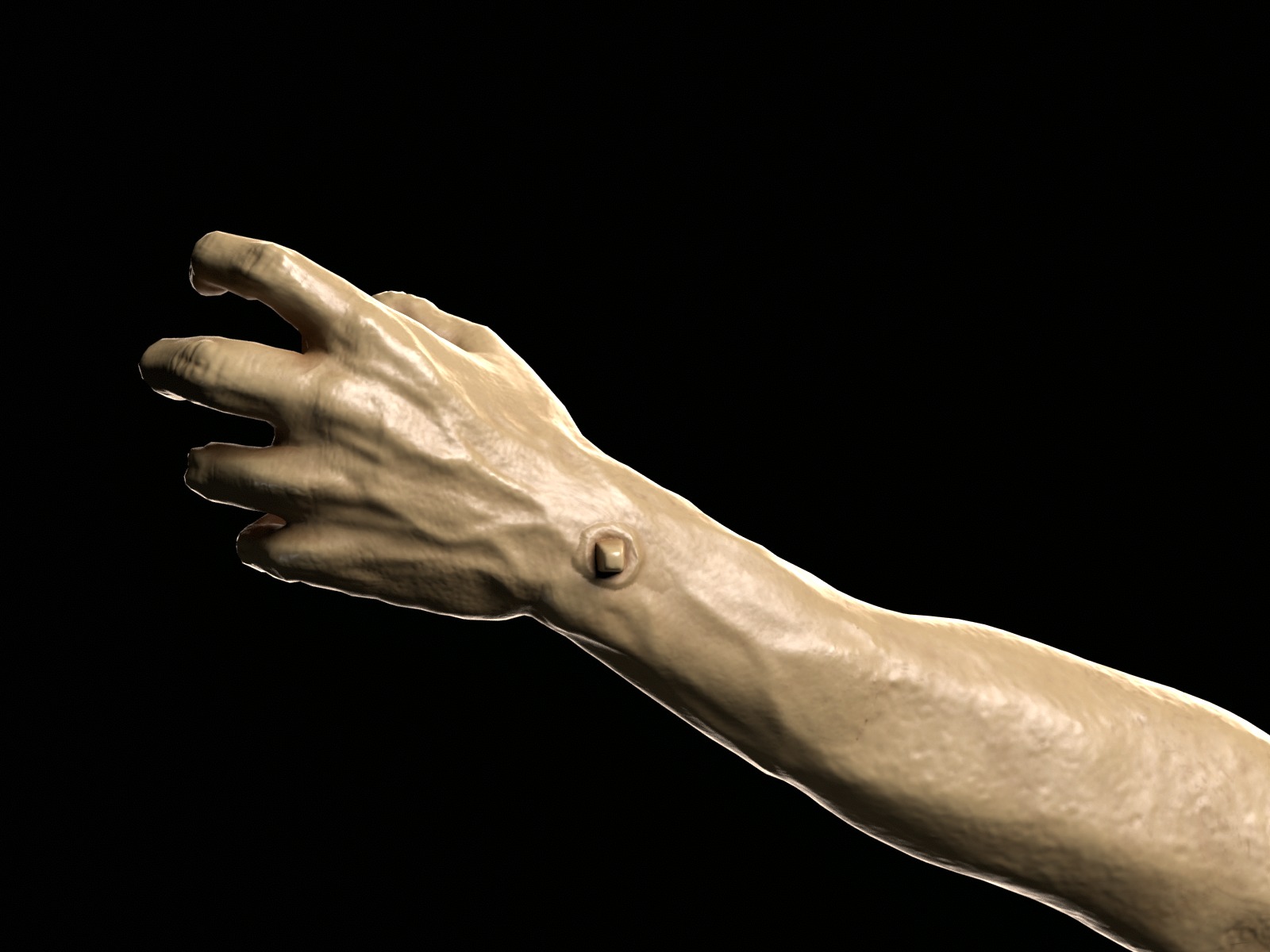 Crucifix Statue - Jesus Christ Sculpture  3D print model_10