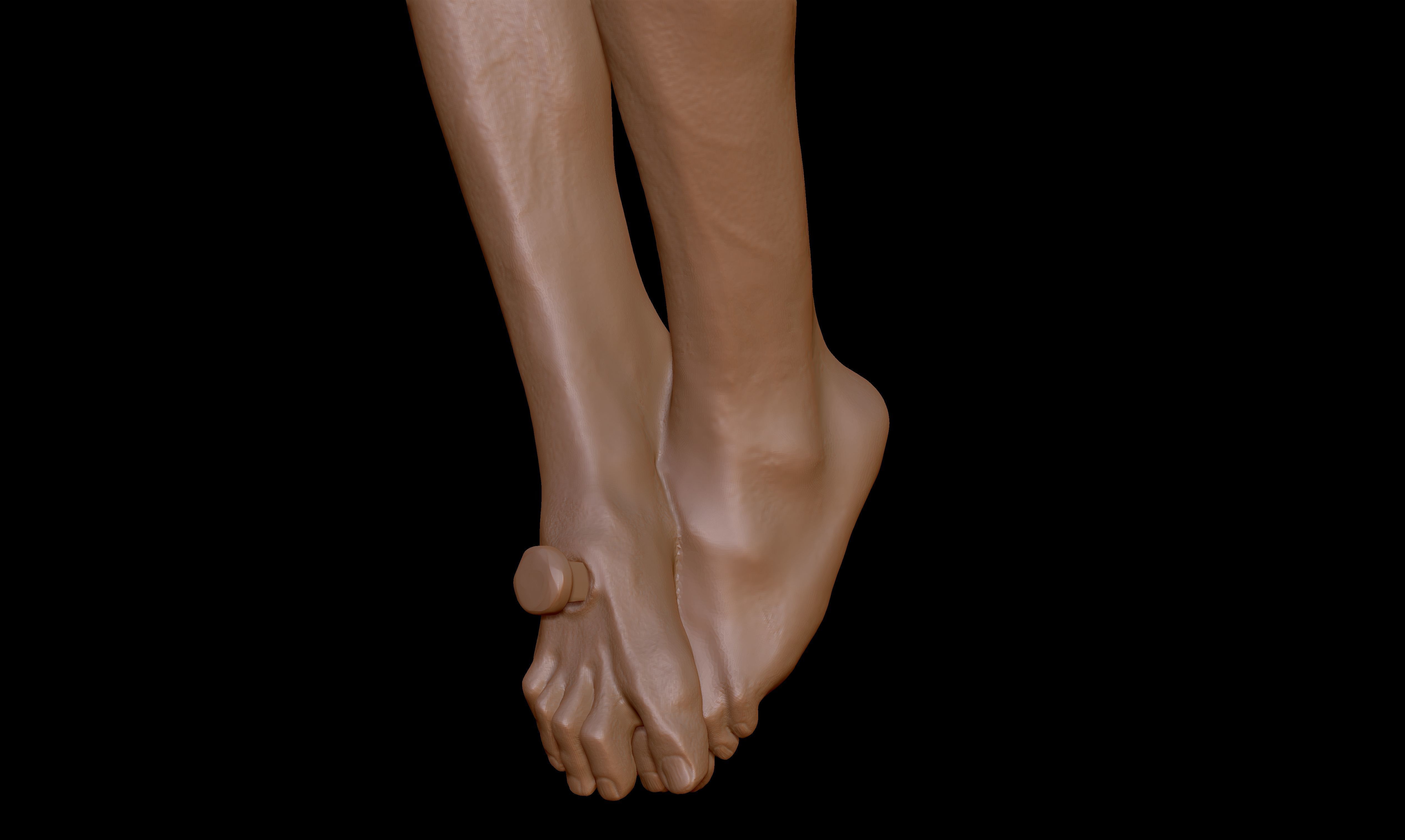 Crucifix Statue - Jesus Christ Sculpture  3D print model_15