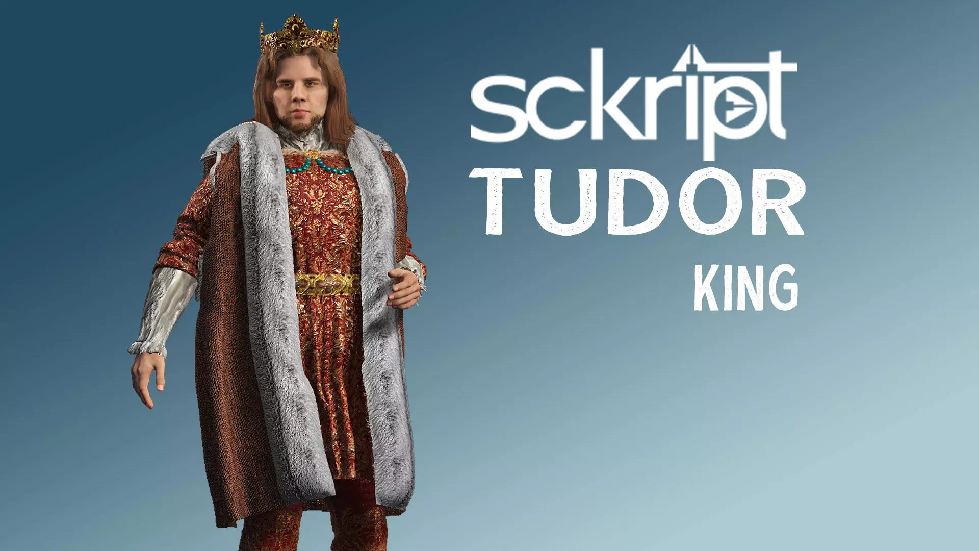 King Tudor Series Low-poly 3D model_0