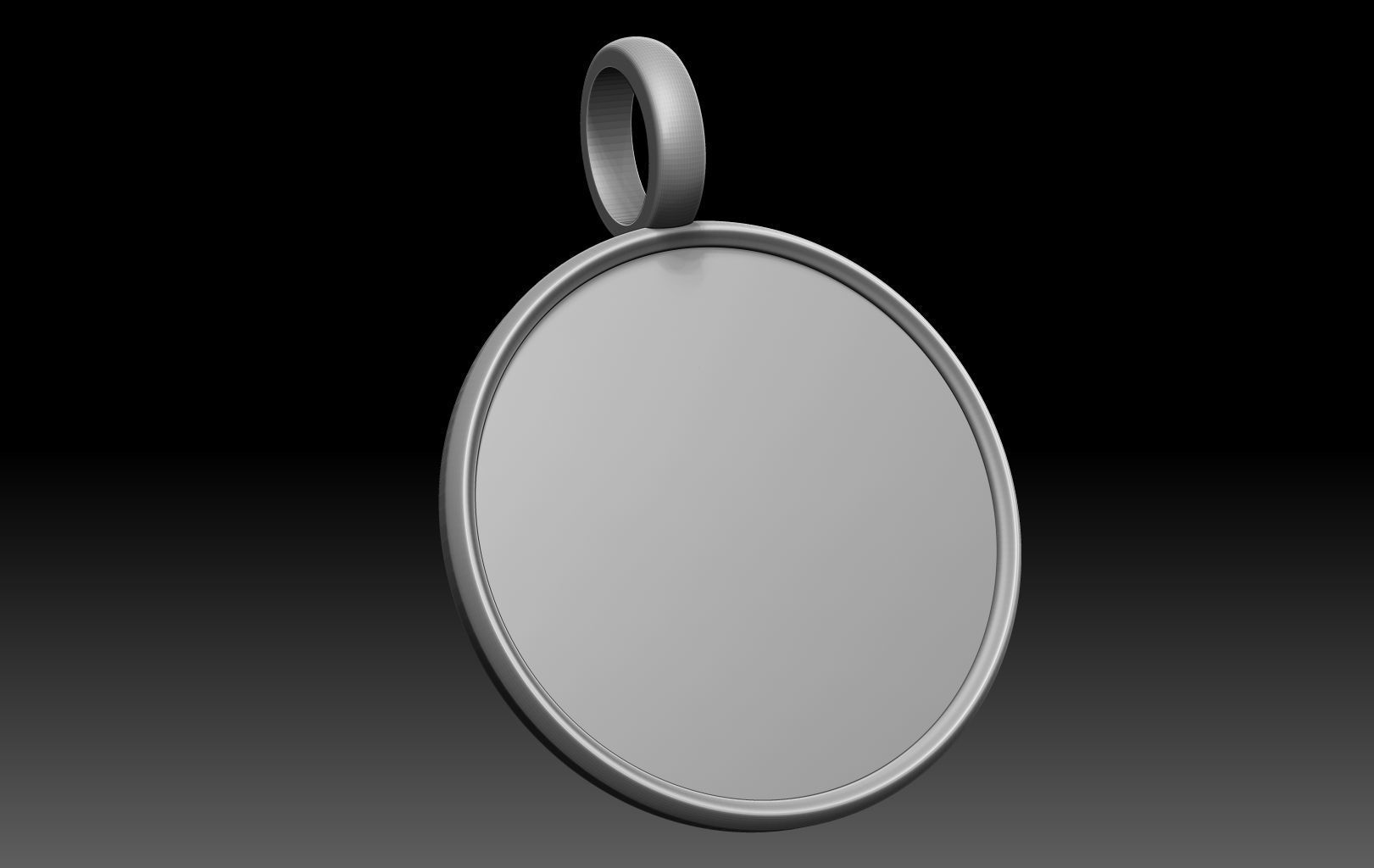 Amman Pendant 3D print model_3