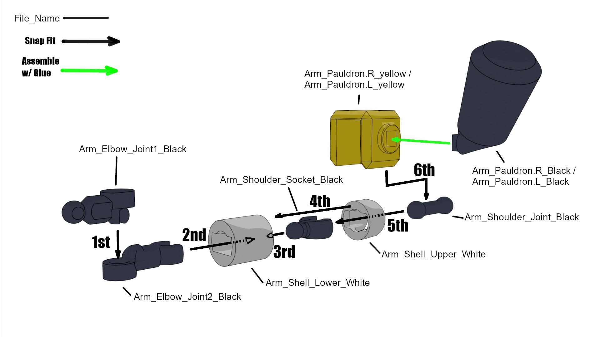 Kantaros 3D print model_7