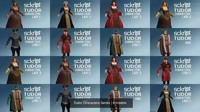 Tudor Characters Series