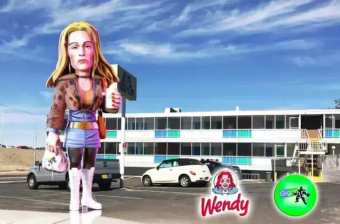 WENDY FROM BREAKING BAD 3D print model