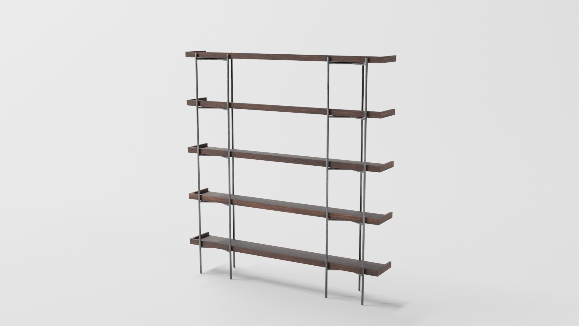 Iron cabinet Free low-poly 3D model_16