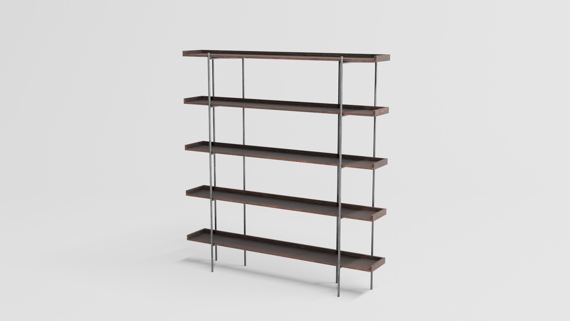 Iron cabinet Free low-poly 3D model_28