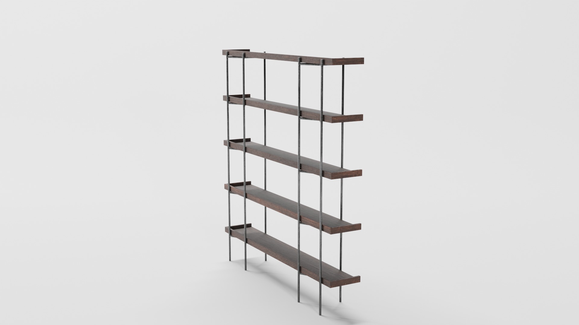 Iron cabinet Free low-poly 3D model_14