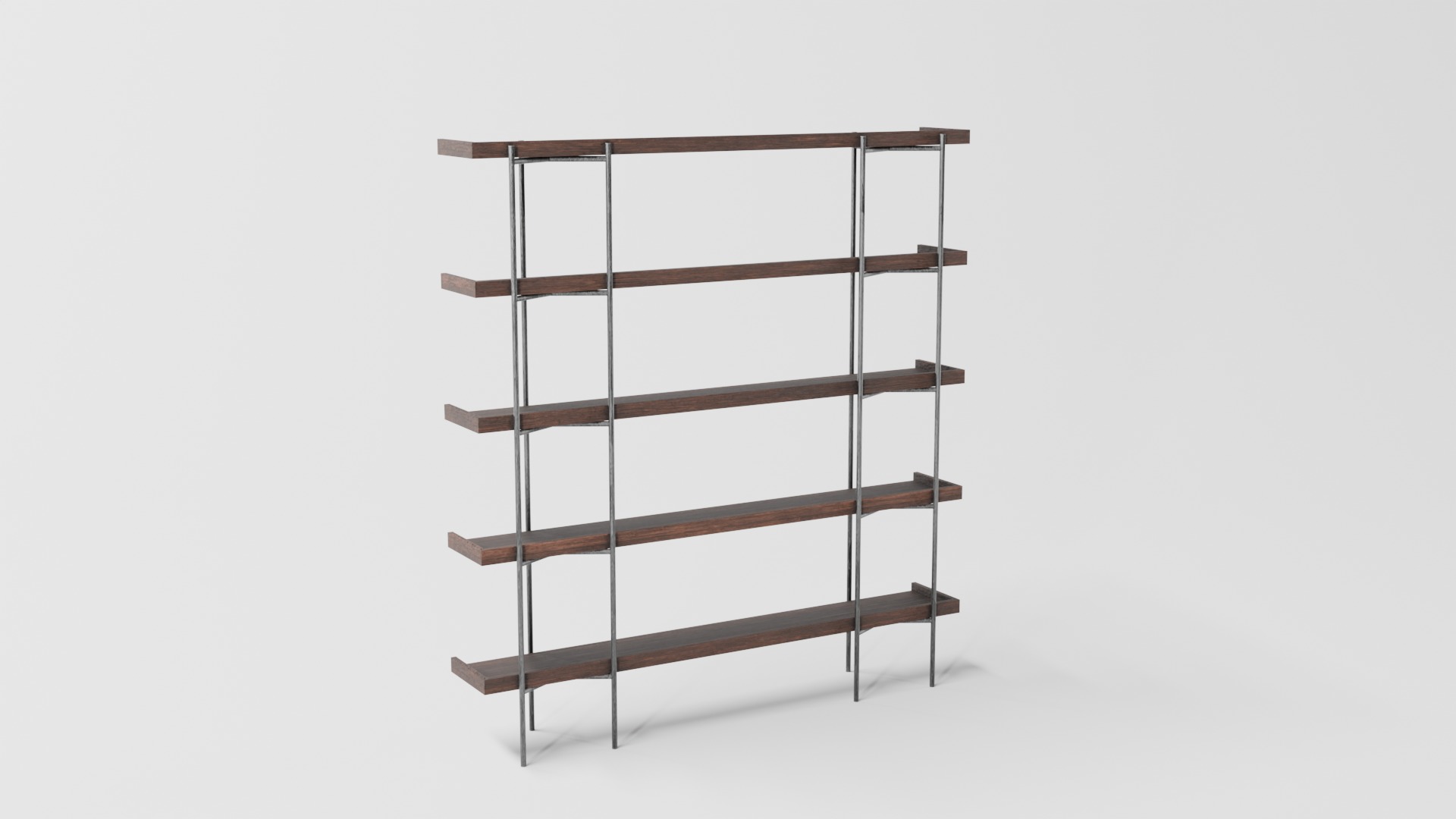 Iron cabinet Free low-poly 3D model_20