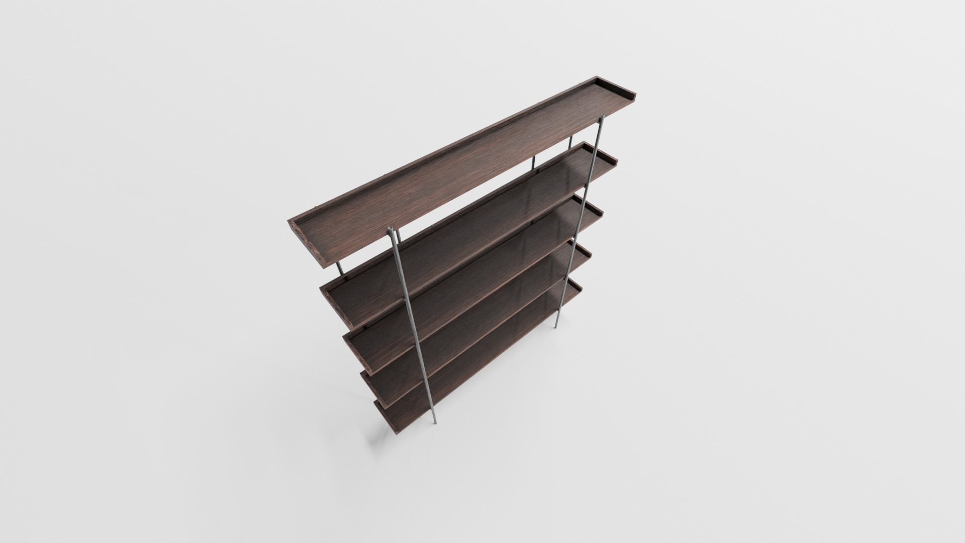 Iron cabinet Free low-poly 3D model_3